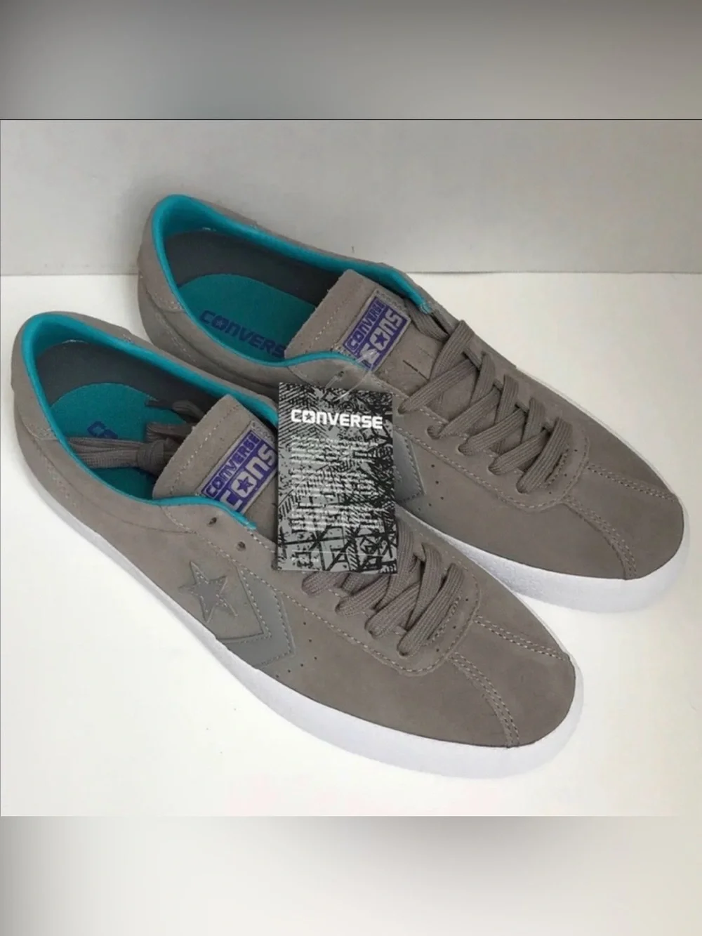 Converse Cons Suede Break Point Ox Sz 10 New Streetwear Blokecore Back To School